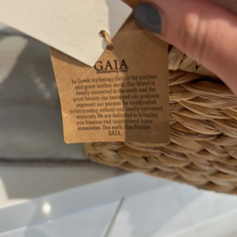 NWT Wicker Basket